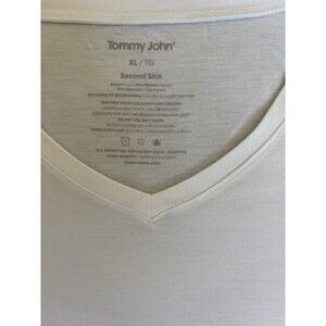 TOMMY JOHN SECOND SKIN MODAL V-NECK UNDERSHIRT SIZE XL $45